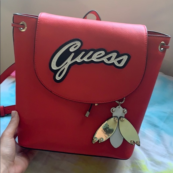 guess varsity pop mini pin up backpack Pop-Pin Backpack, Black Fashion guess varsity pop mini pin